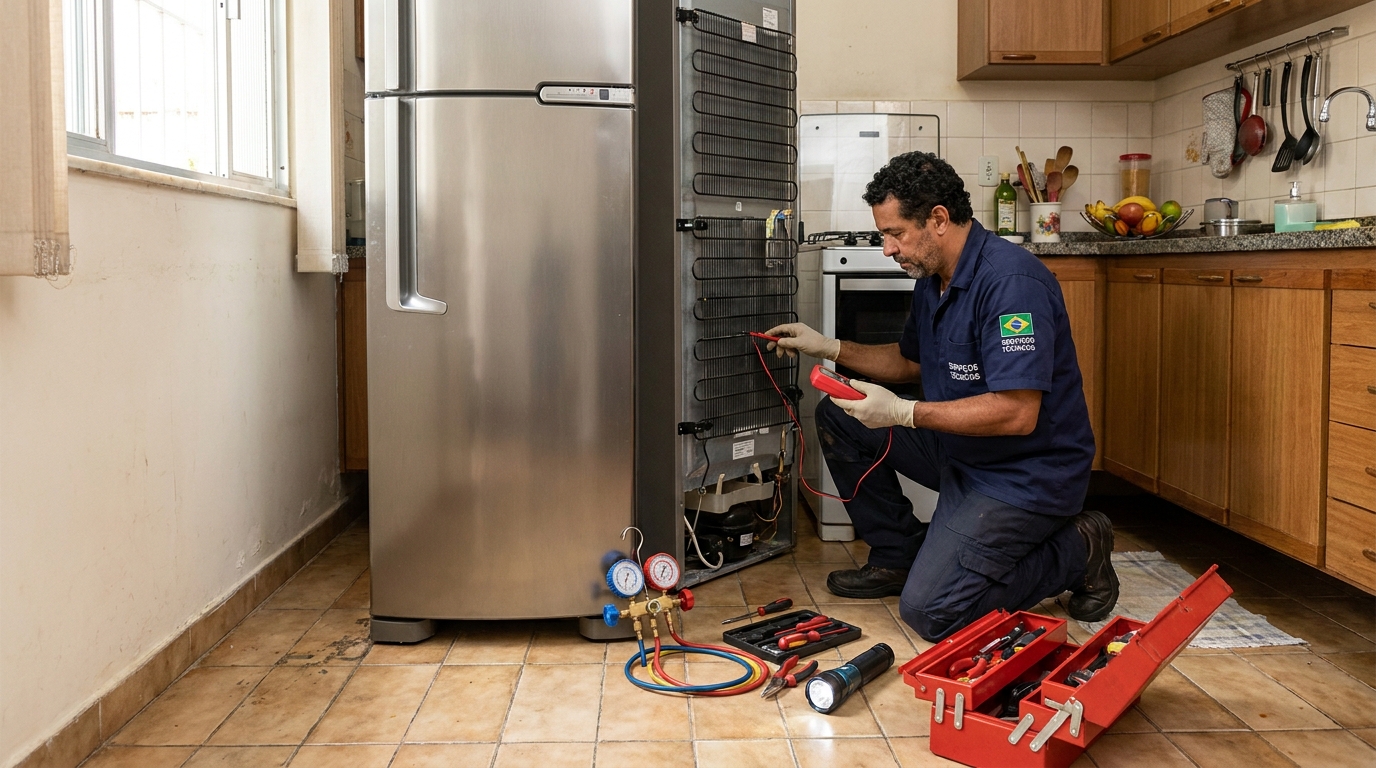 Manutenção na refrigeração em Campos dos Goytacazes-RJ